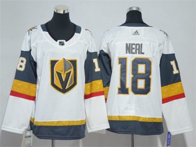 Women's Youth Vegas Golden Knights #18 James Neal White Jersey